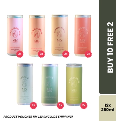 MIS KOMBUCHA MIS Kombucha Canned 12x250ml Voucher