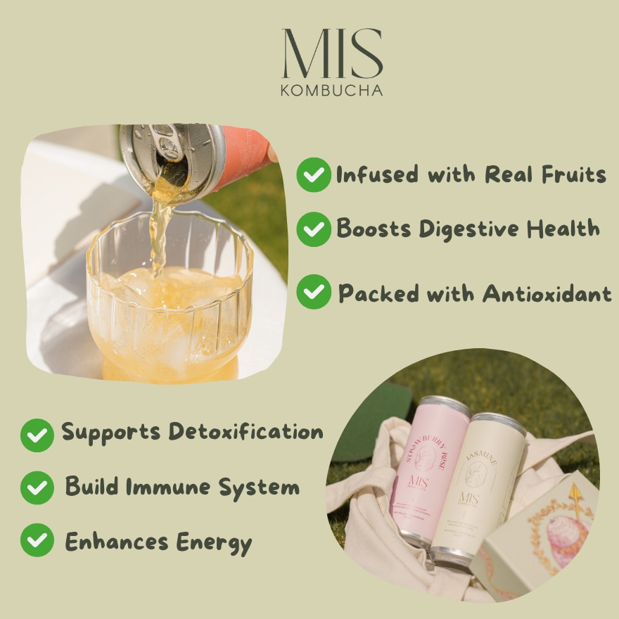 MIS Kombucha Canned 26x250ml Voucher