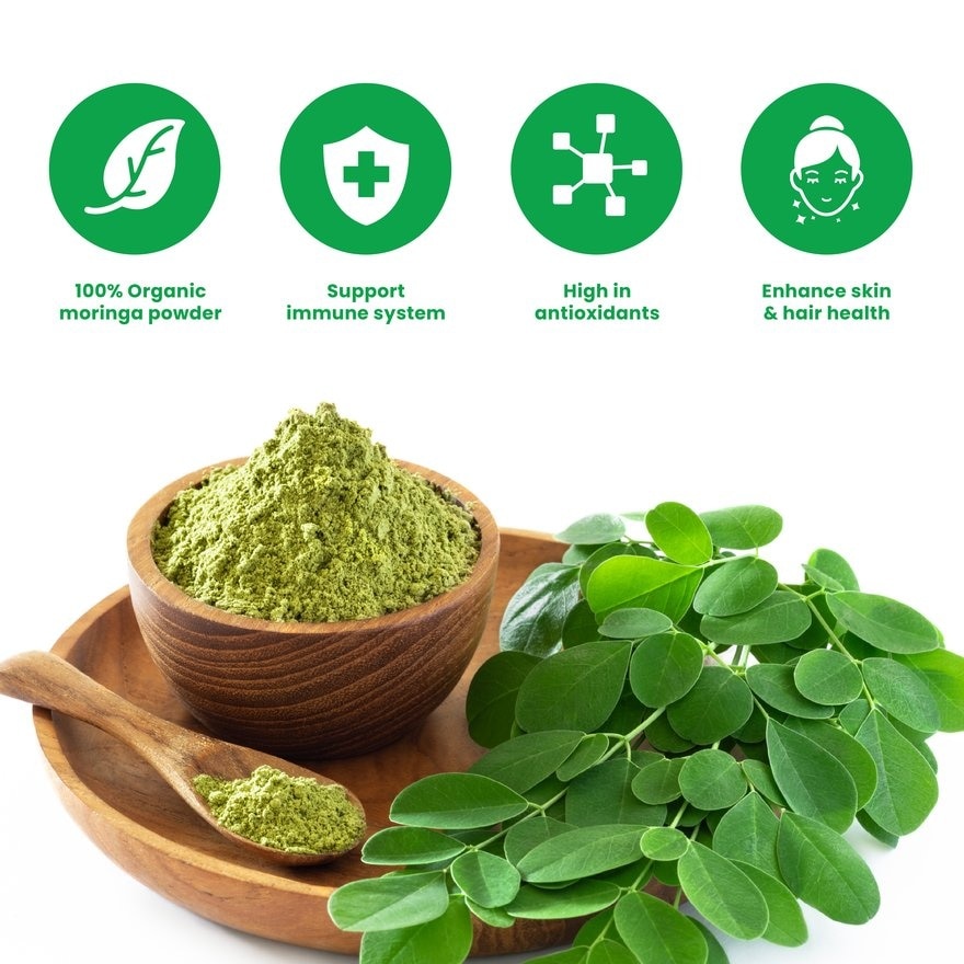 Organic Moringa Powder 185g