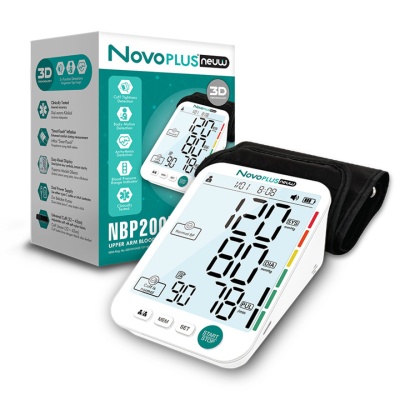 NOVO - NovoPLUS Neuw NBP200D Upper Arm Blood Pressure Monitor 