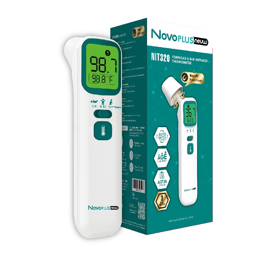 NovoPLUS Neuw NIT320 Forehead & Ear Infrared Thermometer