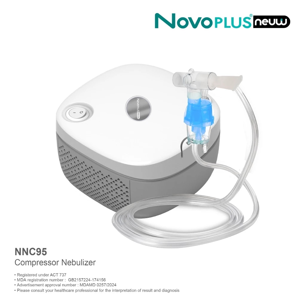 NovoPLUS Neuw NNC95 Compressor Nebulizer 