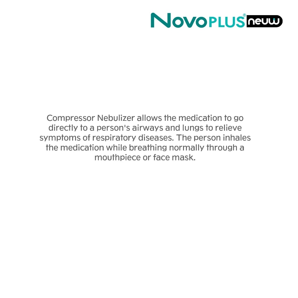 NovoPLUS Neuw NNC95 Compressor Nebulizer 