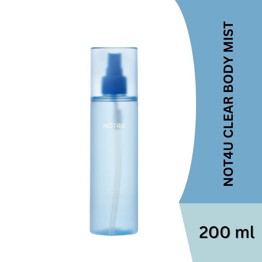 NOT4U Clear Body Mist 200ml