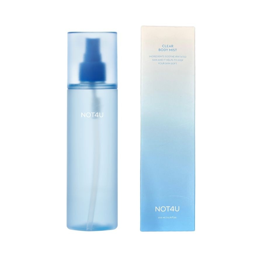NOT4U Clear Body Mist 200ml
