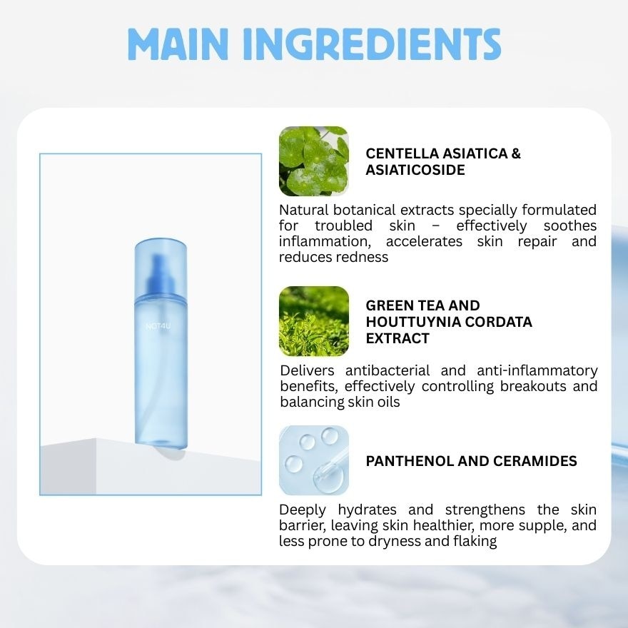 NOT4U Clear Body Mist 200ml