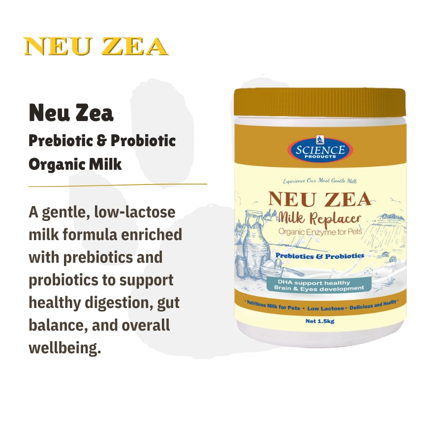 Neu Zea Organic Probiotics And Prebiotics 1.5KG