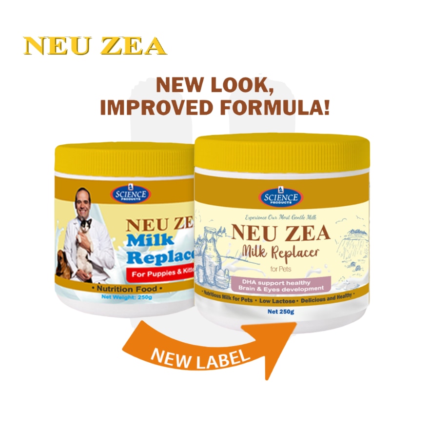 Neu Zea Milk Replacer For Puppies And Kittens 250g