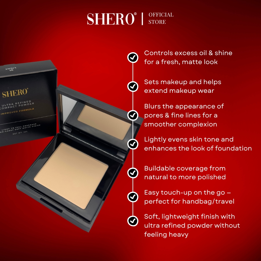 Shero Ultra Refined Improved Formula Compact Powder image