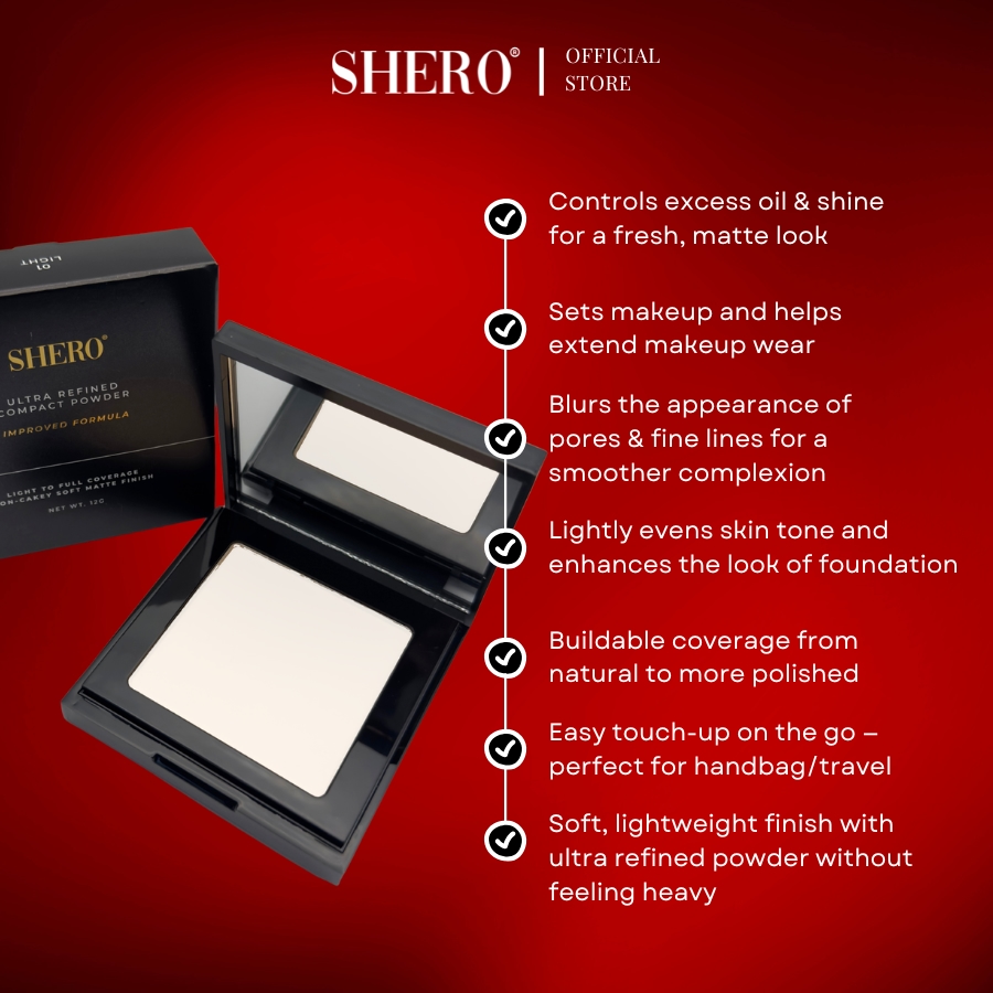 Shero Ultra Refined Improved Formula Compact Powder image