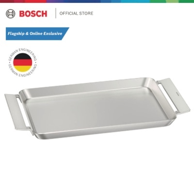 BOSCH - Bosch Aluminum Core Teppanyaki Pan with Stainless Steel Layer for Induction and Gas Hobs InductionSurface - 17007733