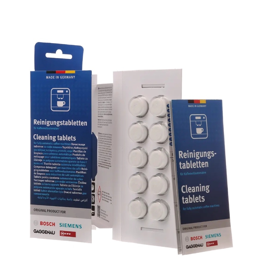 Bosch Cleaning Tablets for Fully Automatic Coffee Machines and Thermo Flasks - 312295
