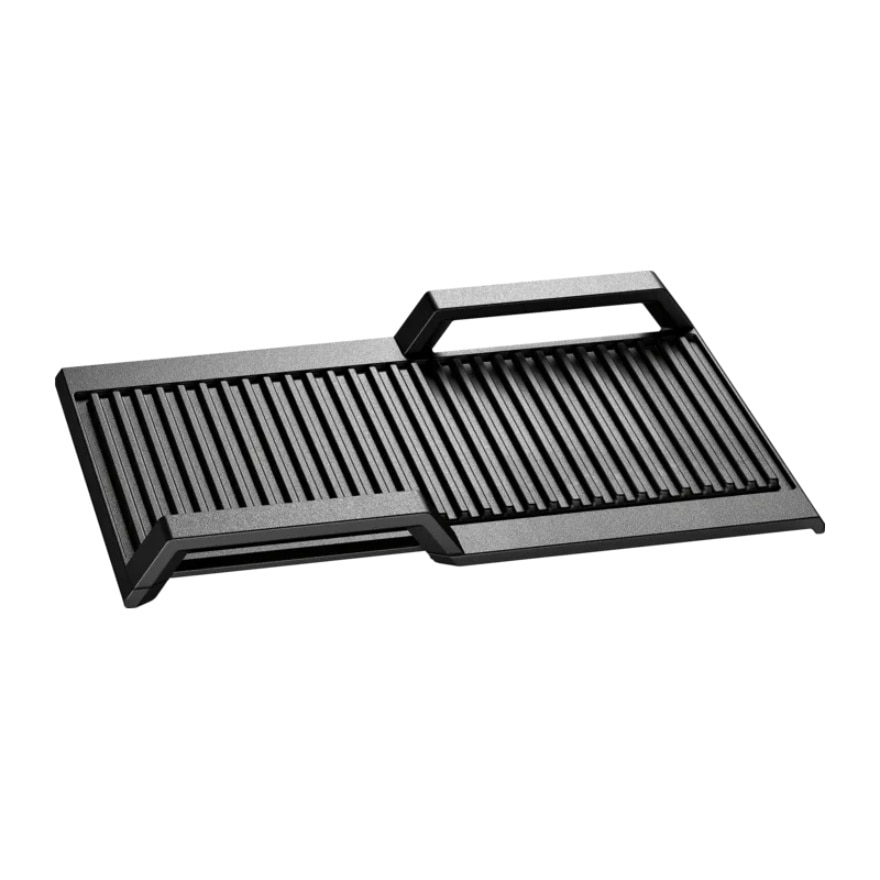 Bosch Induction-Compatible Ribbed Cast Aluminum Grill Plate InductionSurface - 17000300