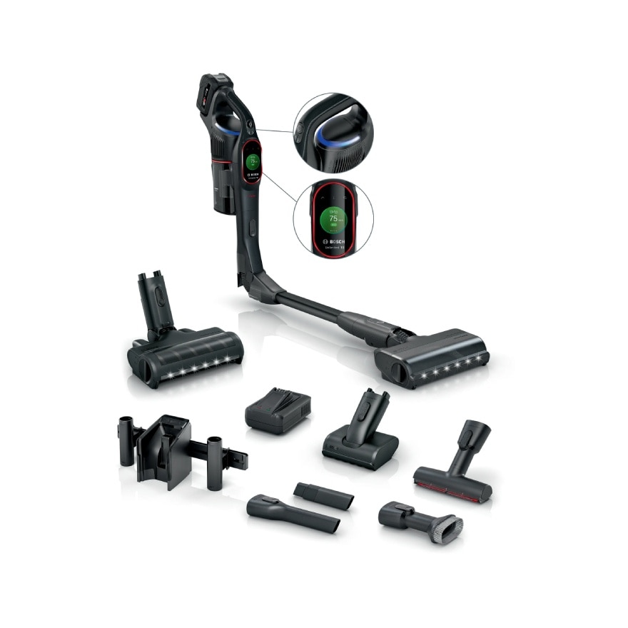 Bosch Unlimited 10 ProPower: Cordless Performance and Professional Cleaning in Black - BCS1051POW