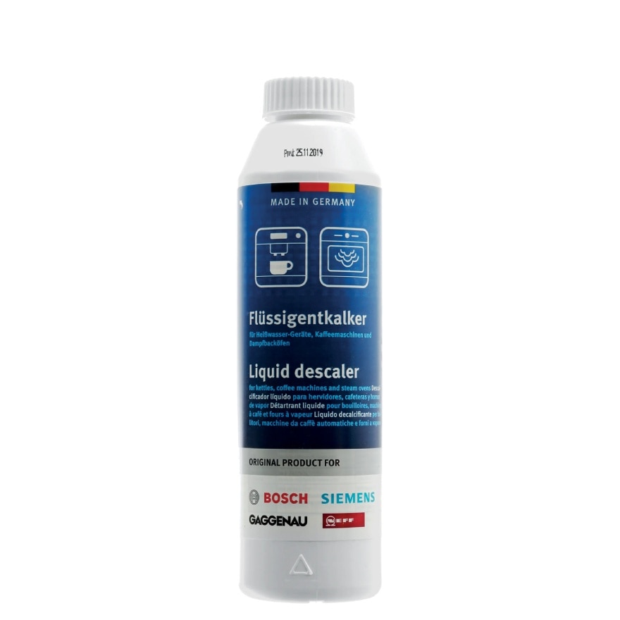 Bosch Liquid Descaler for Coffee Machines & Steam Ovens - 312010