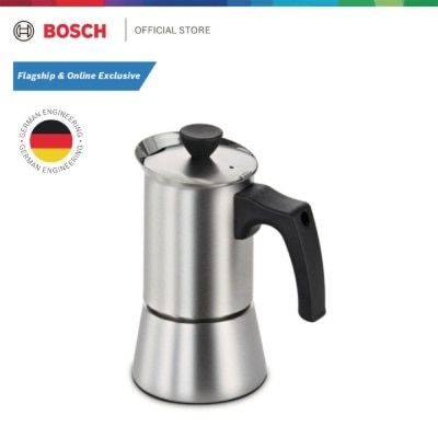 BOSCH - Bosch Induction-Compatible Stainless Steel Espresso Maker InductionSurface - 17005725