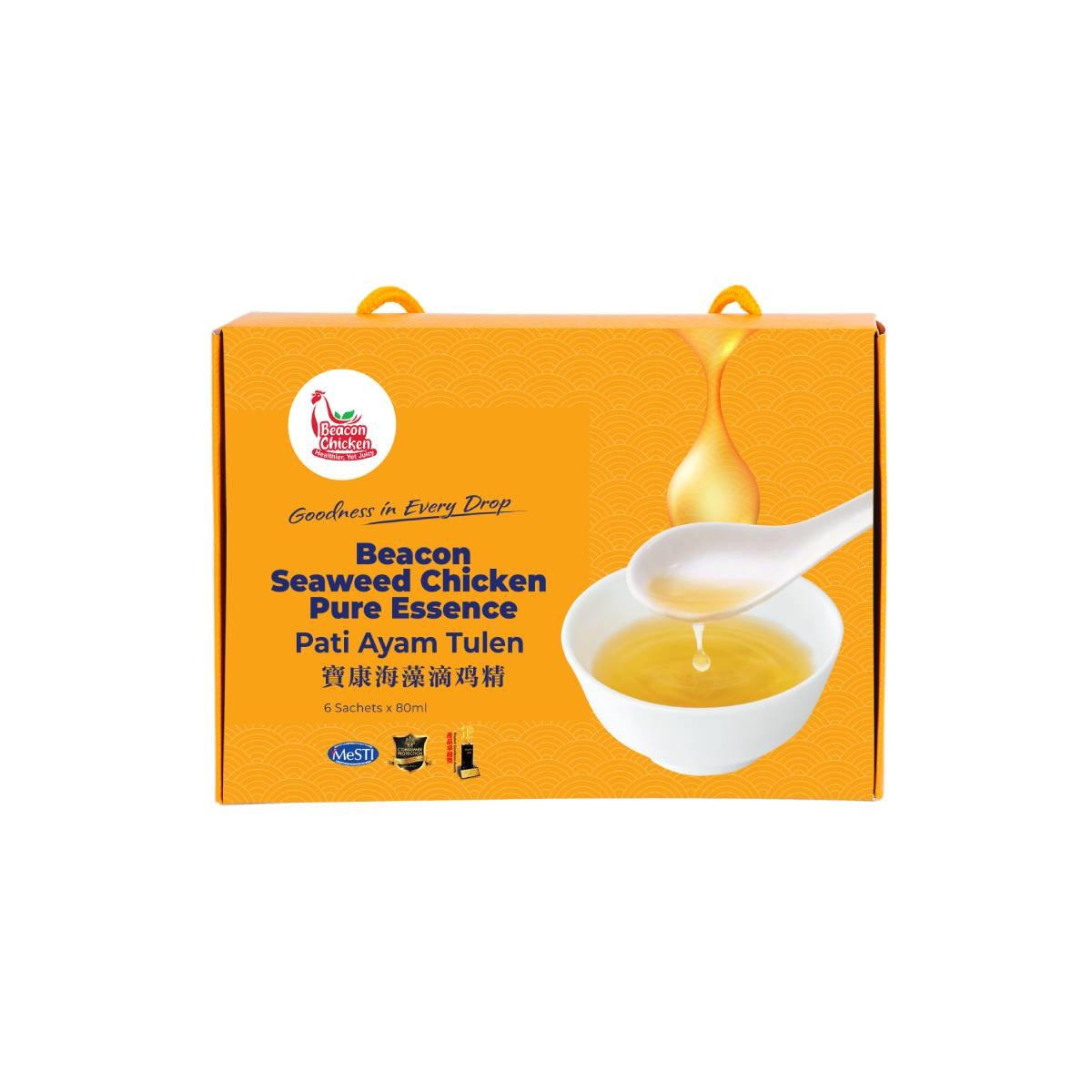 Beacon Mart Pure Drip Chicken Essence (6 x 80ml)