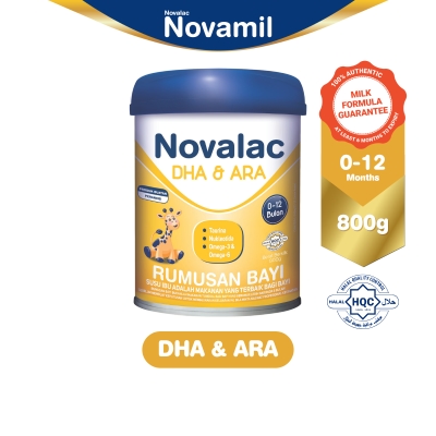 NOVALAC - Novalac DHA & ARA Infant Formula Milk Powder 800g