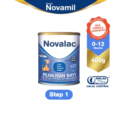 NOVALAC - Novalac Step 1 Infant Formula Milk Powder 400g