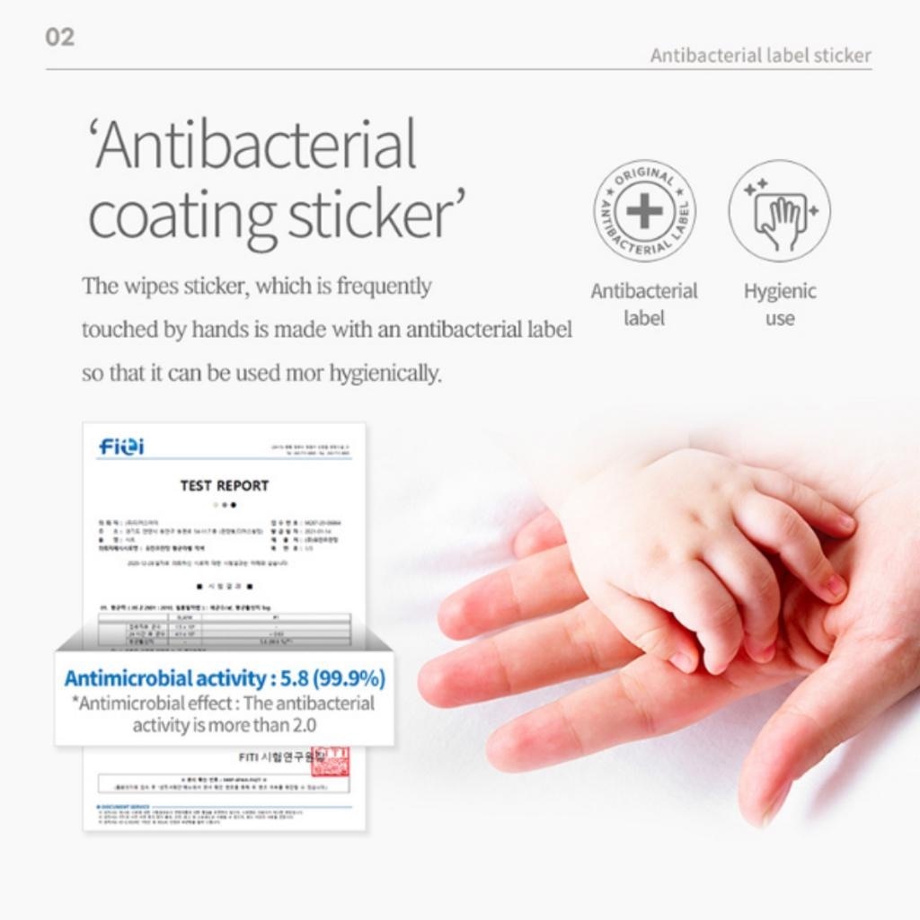 NATURE LOVE MERE From Nature Propolis Baby Wet Wipes 80s