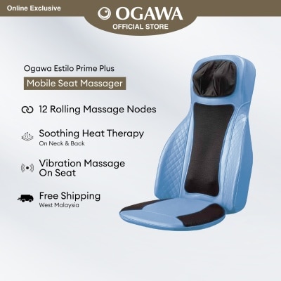 OGAWA - OGAWA Estilo Prime Plus Mobile Seat Massager (Blue)