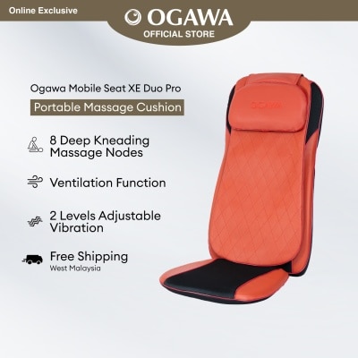 OGAWA - OGAWA Mobile Seat XE Duo Pro 2.0 Portable Massage Cushion