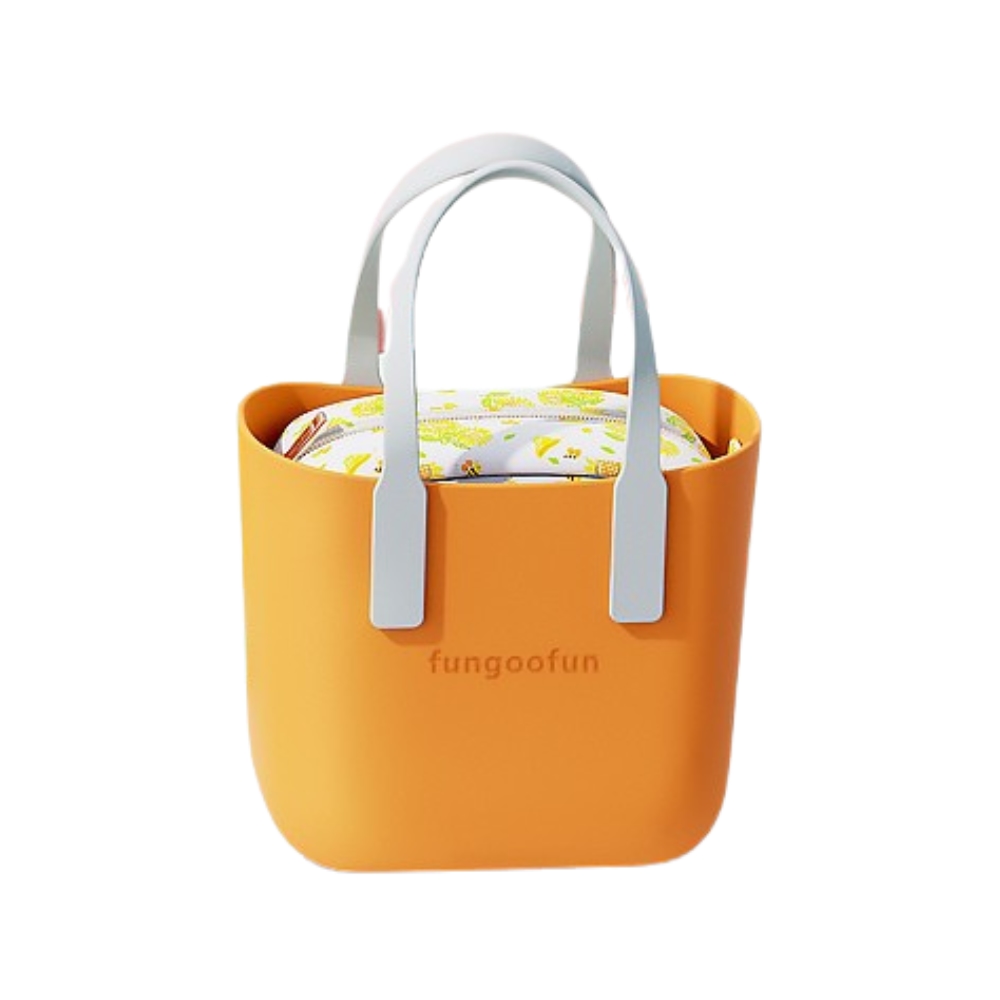 FUNGOOFUN Strolling Bag - Orange + Inner Pouch