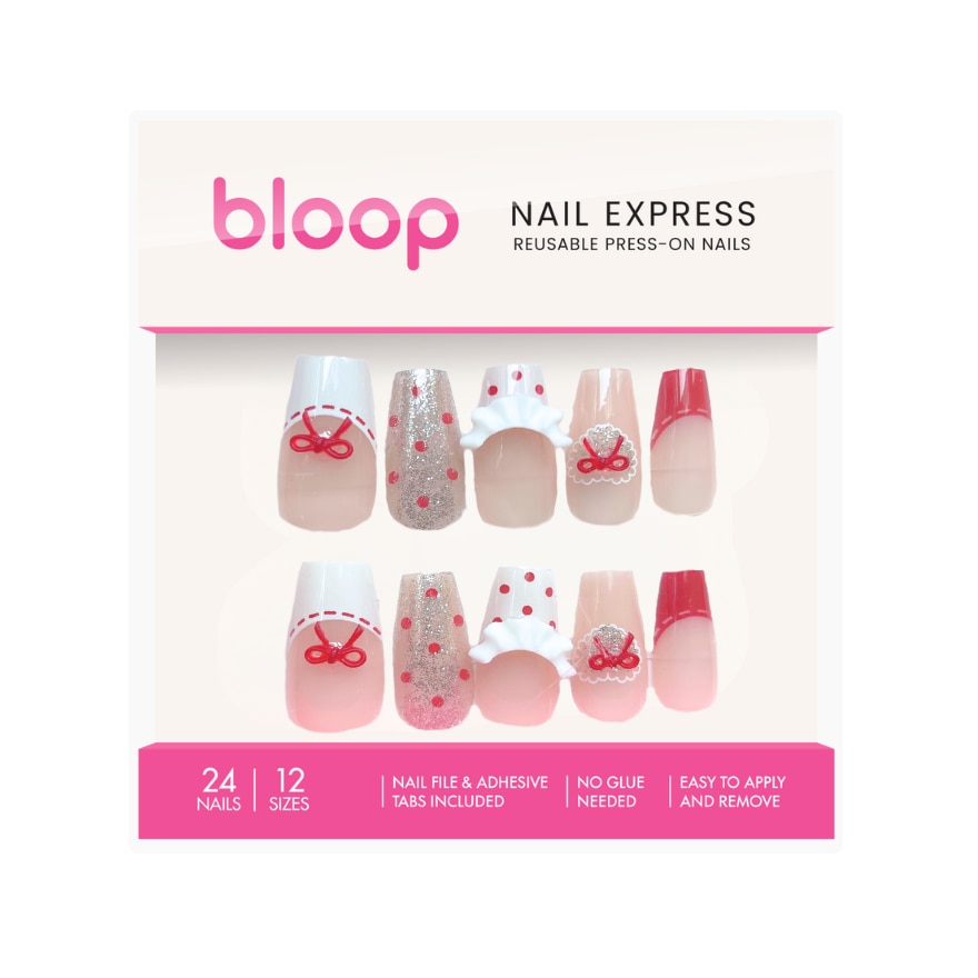 Hybrid Press On Nail Manicure 366