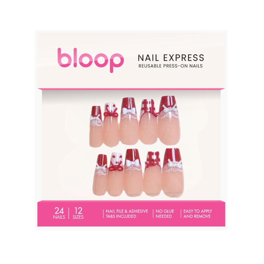 Hybrid Press On Nail Manicure 371