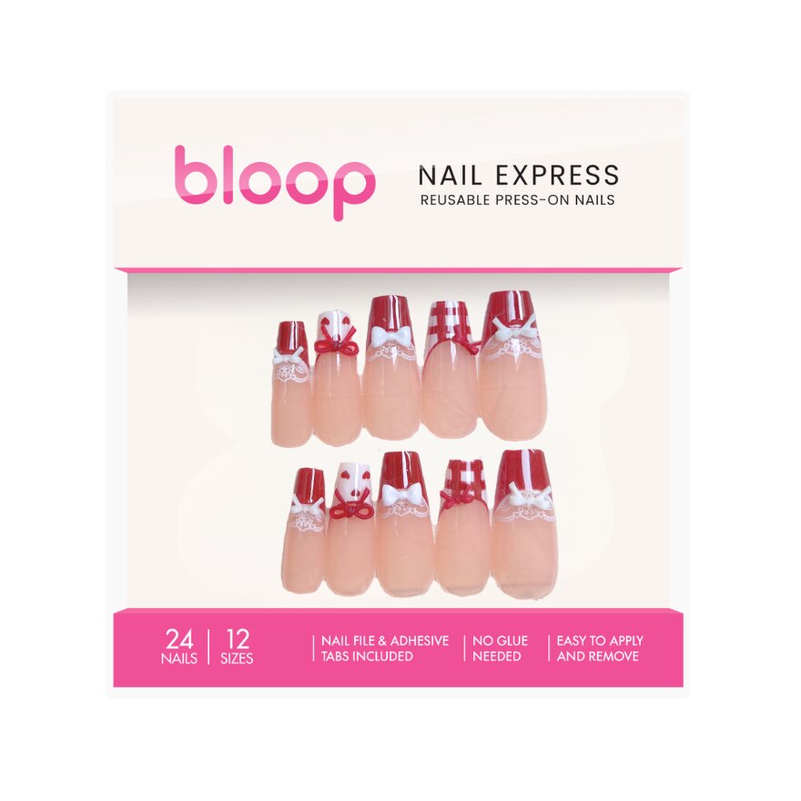 Hybrid Press On Nail Manicure 371