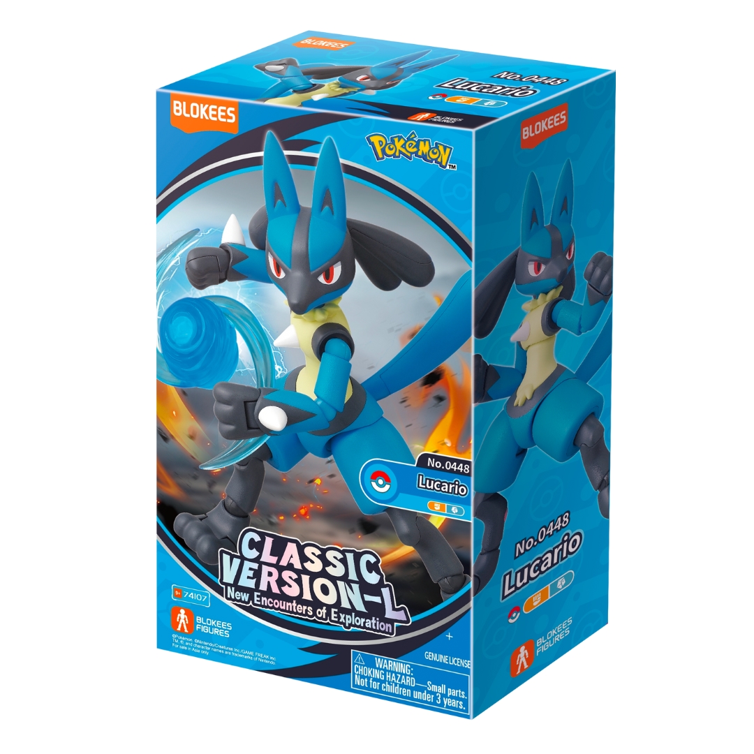 BLOKEES POKEMON (MODEL KIT) CS L LUCARIO (74107) image