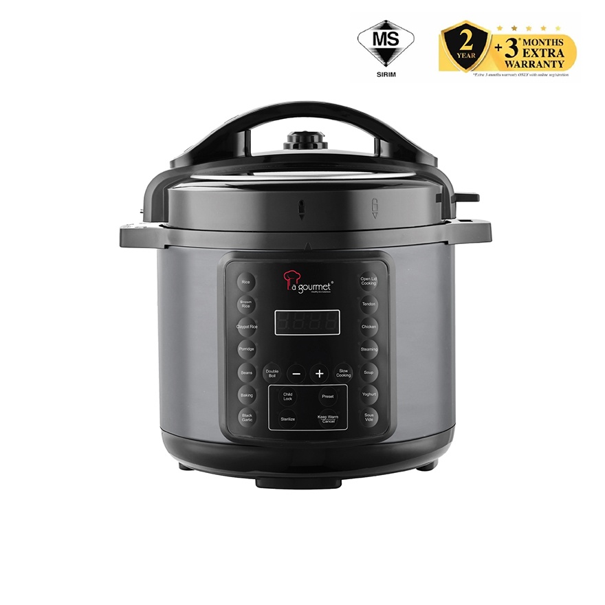 La gourmet Healthy Pressure Cooker 4L