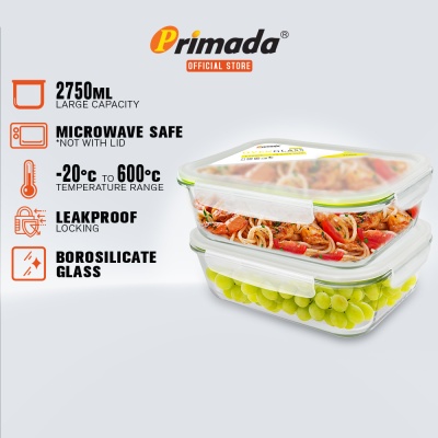 PRIMADA - Primada Oven Glass Container FG082