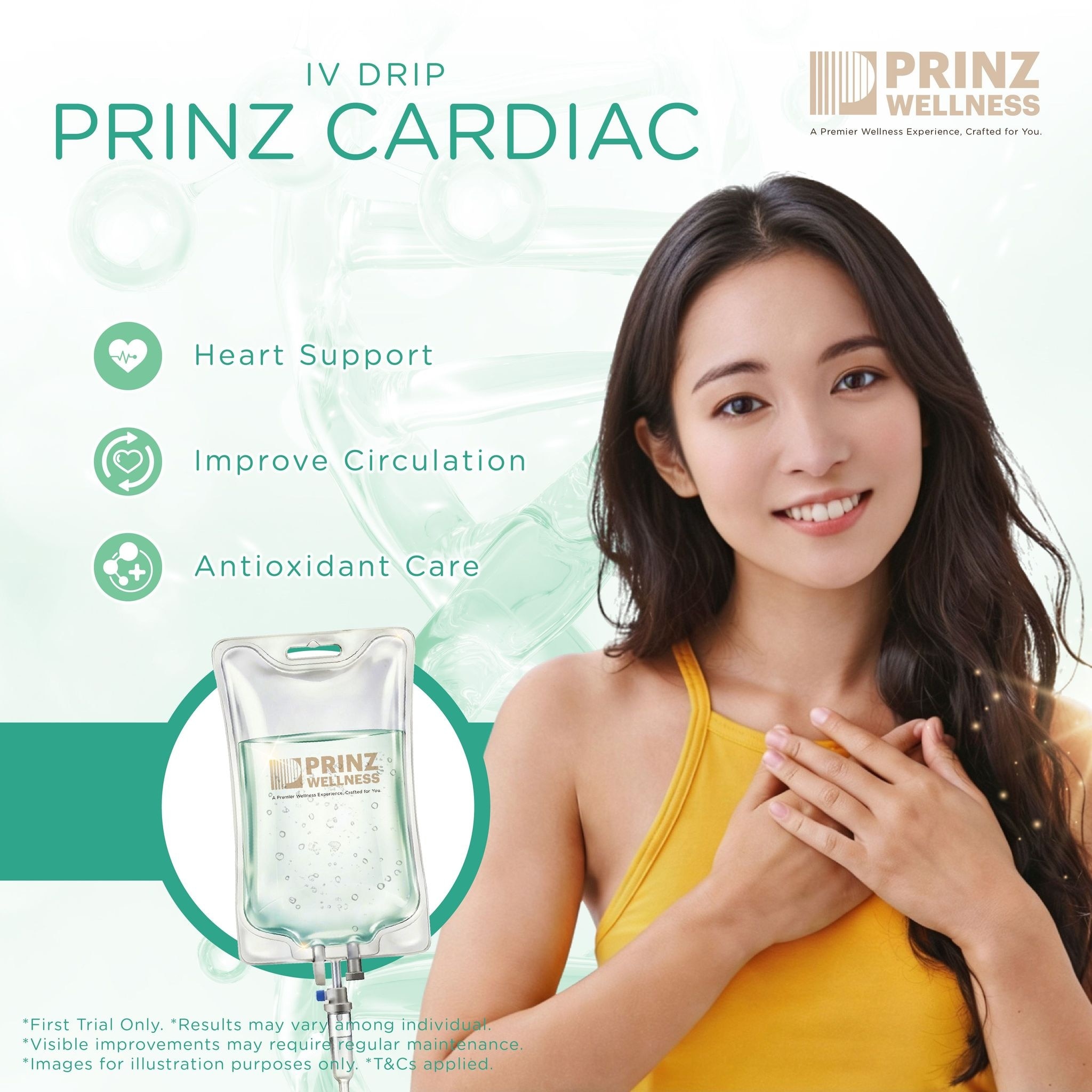 Prinz Cardiac IV Drip (Heart & Antioxidant Support) – Prinz Wellness
