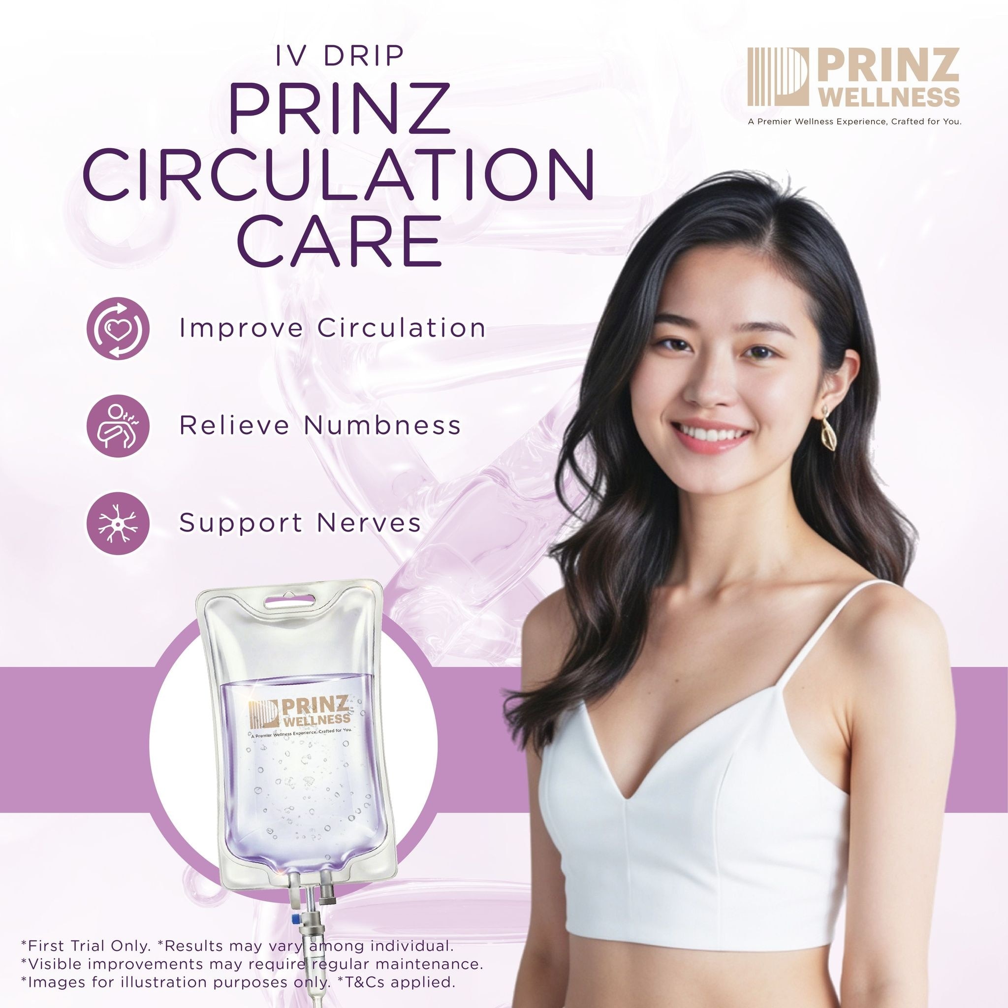 Prinz Circulation Care IV Drip (Circulation & Nerve Support) – Prinz Wellness