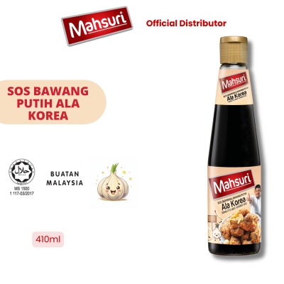 MAHSURI - Mahsuri Sos Berperisa Bawang Putih Ala Korea 410ml