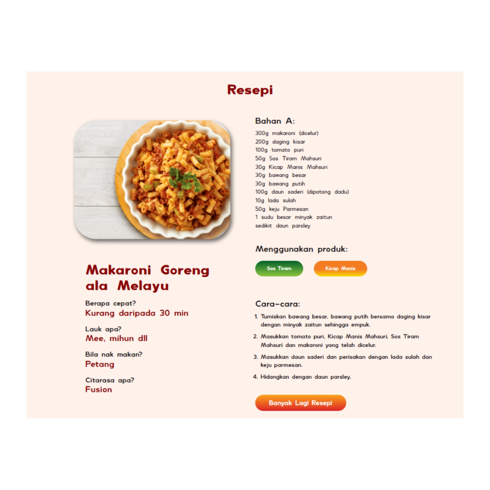 Mahsuri Sos Berperisa Tiram Pedas 510g