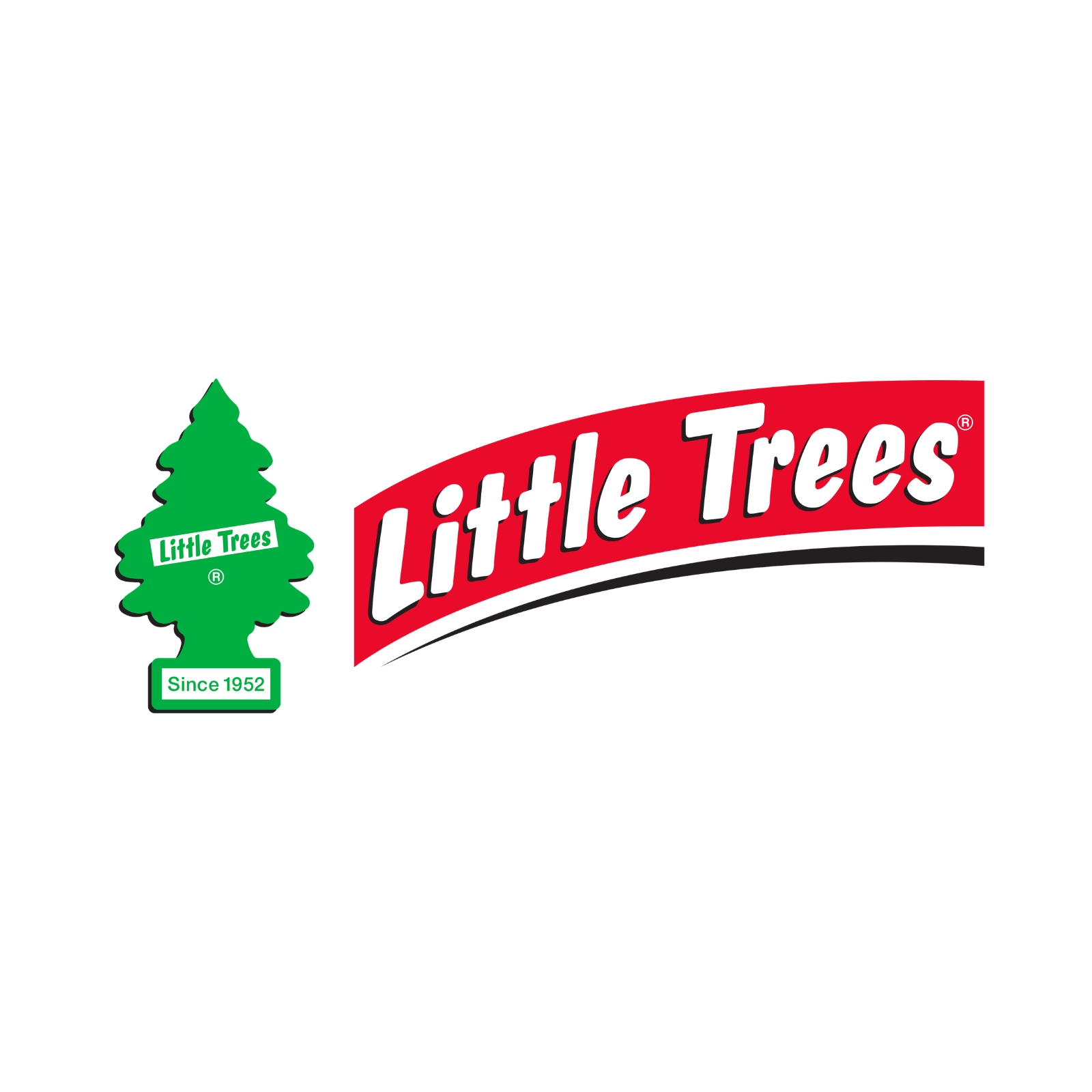 Little Trees Car Air Freshener Jasmine- Hanging Tree Provides Long Lasting Scent 1pc