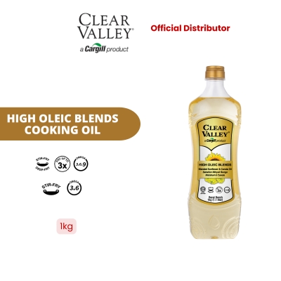 CLEAR VALLEY - Clear Valley Sunflower & Canola Cooking Oil High Oleic Blends 1kg