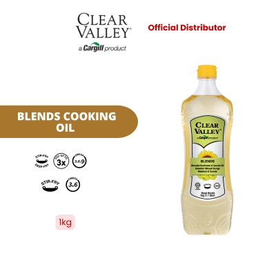 CLEAR VALLEY - Clear Valley Sunflower & Canola Cooking Oil Blends 1kg
