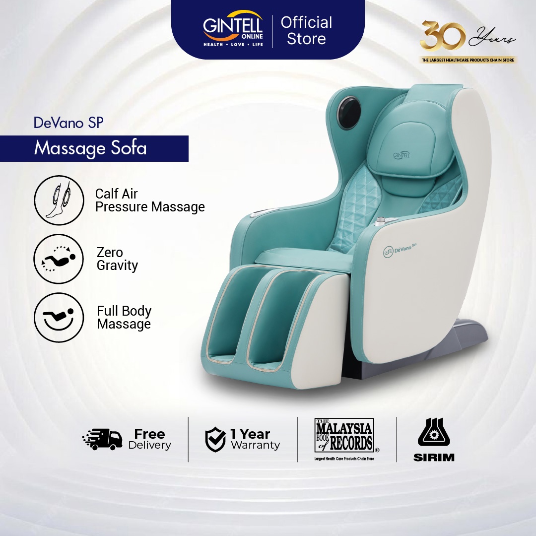 DeVano SP Massage Sofa Vintage Green GT9902VG
