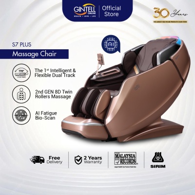 GINTELL - S7 Plus 2nd Gen 8-Hands Wellness Chair GT9987NC