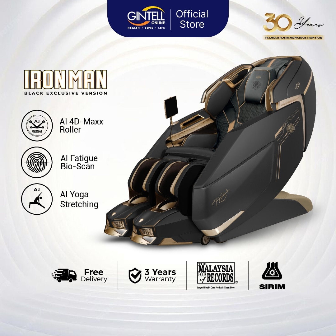 GINTELL Iron Man Massage Chair (RM) GT9099MAXXRM