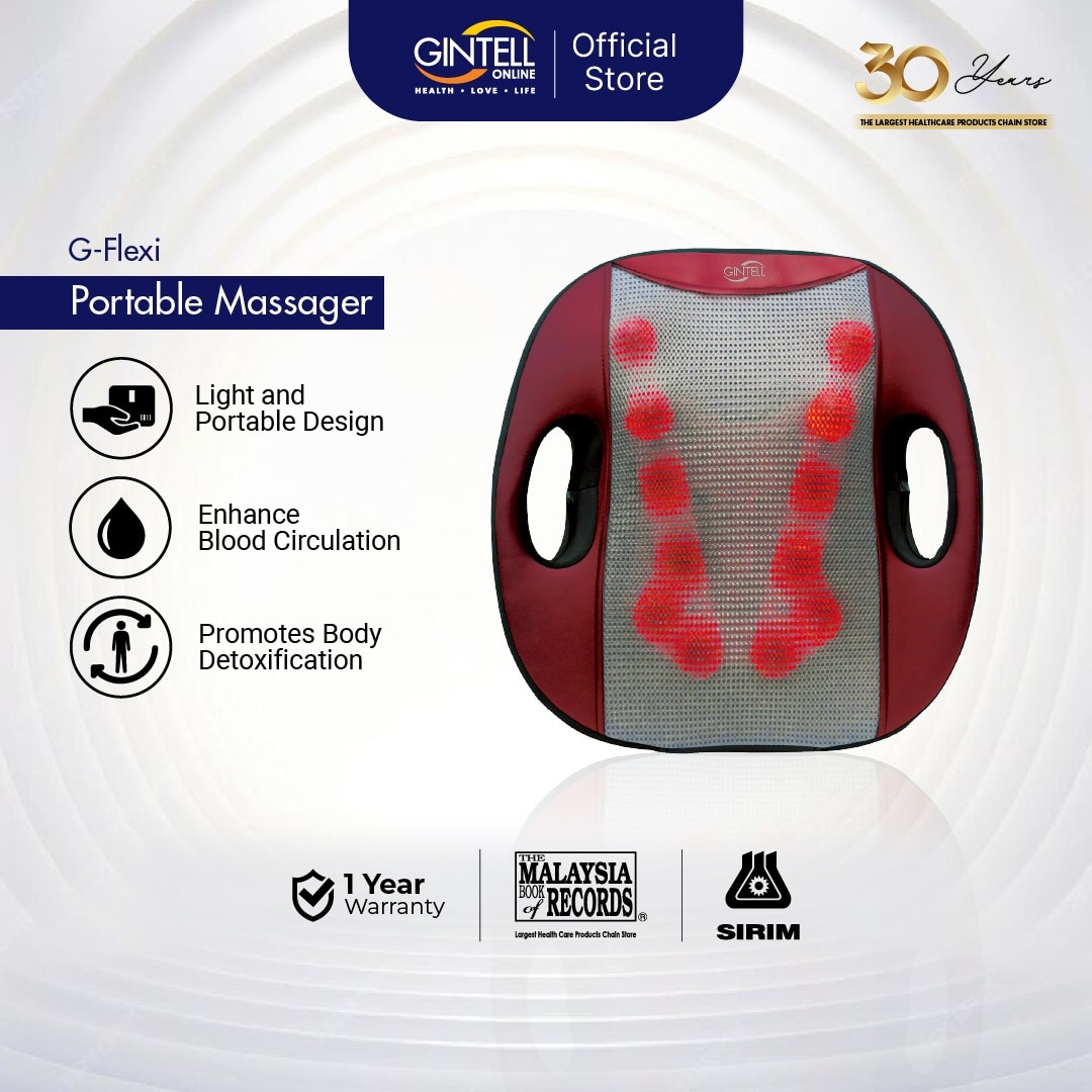 GINTELL G Flexi Portable Massage Cushion GT650GM