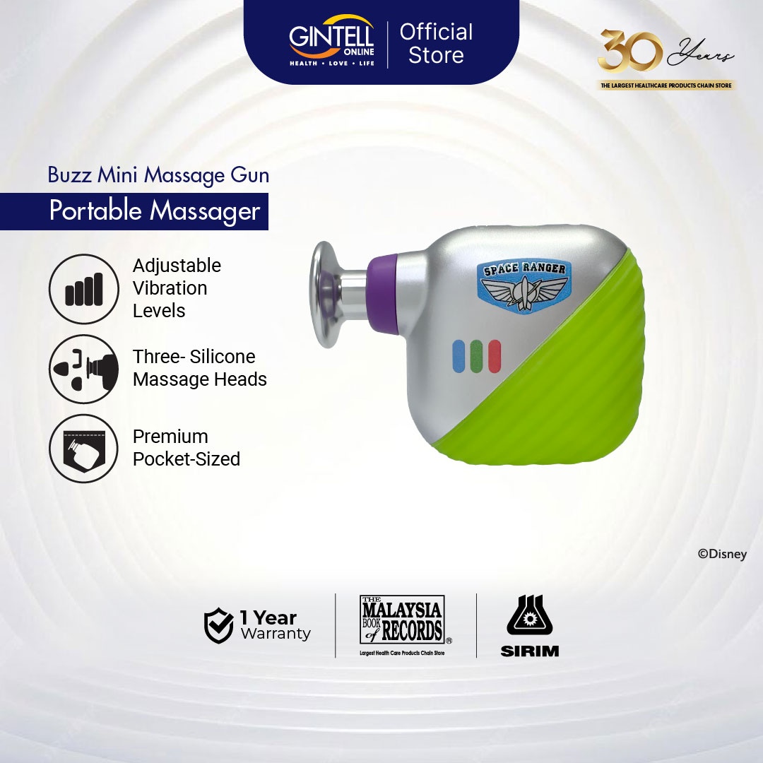 GINTELL BUZZ MINI MASSAGE GUN image
