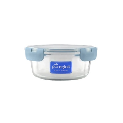 LA GOURMET - La gourmet Pureglas 400ml Round Container