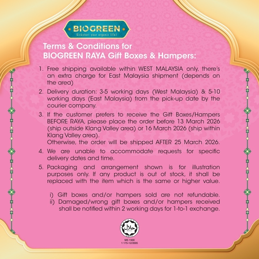 RAYA26 Festive Hamper 5 1's