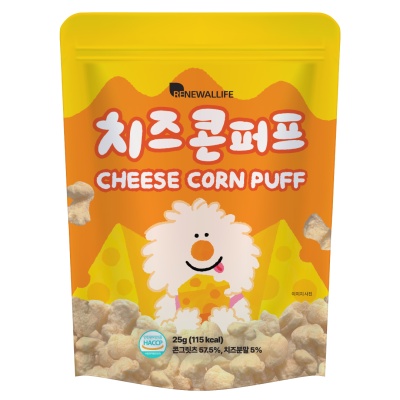 RENEWALLIFE - RENEWALLIFE Monster Corn Puff - Cheese 25g
