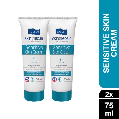 ROSKEN - Sensitive Skin Cream 75ml Twinpack image