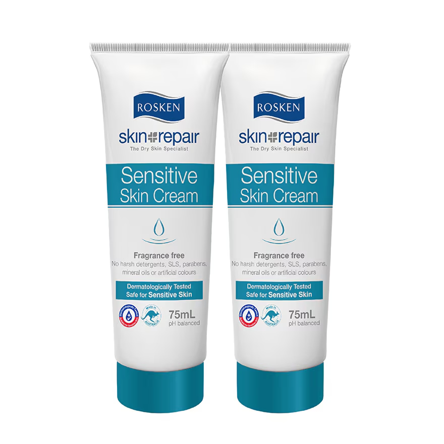 Sensitive Skin Cream 75ml Twinpack image